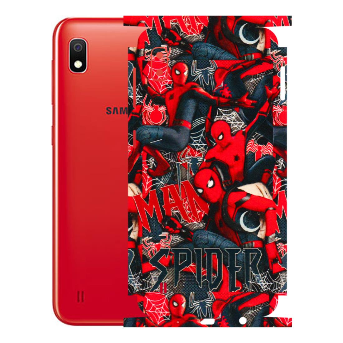 Samsung A/S Series Phone Skins (All Models) - SpiderMan Cool - 3D Embossed Finish (L-188) Samsung Galaxy A10