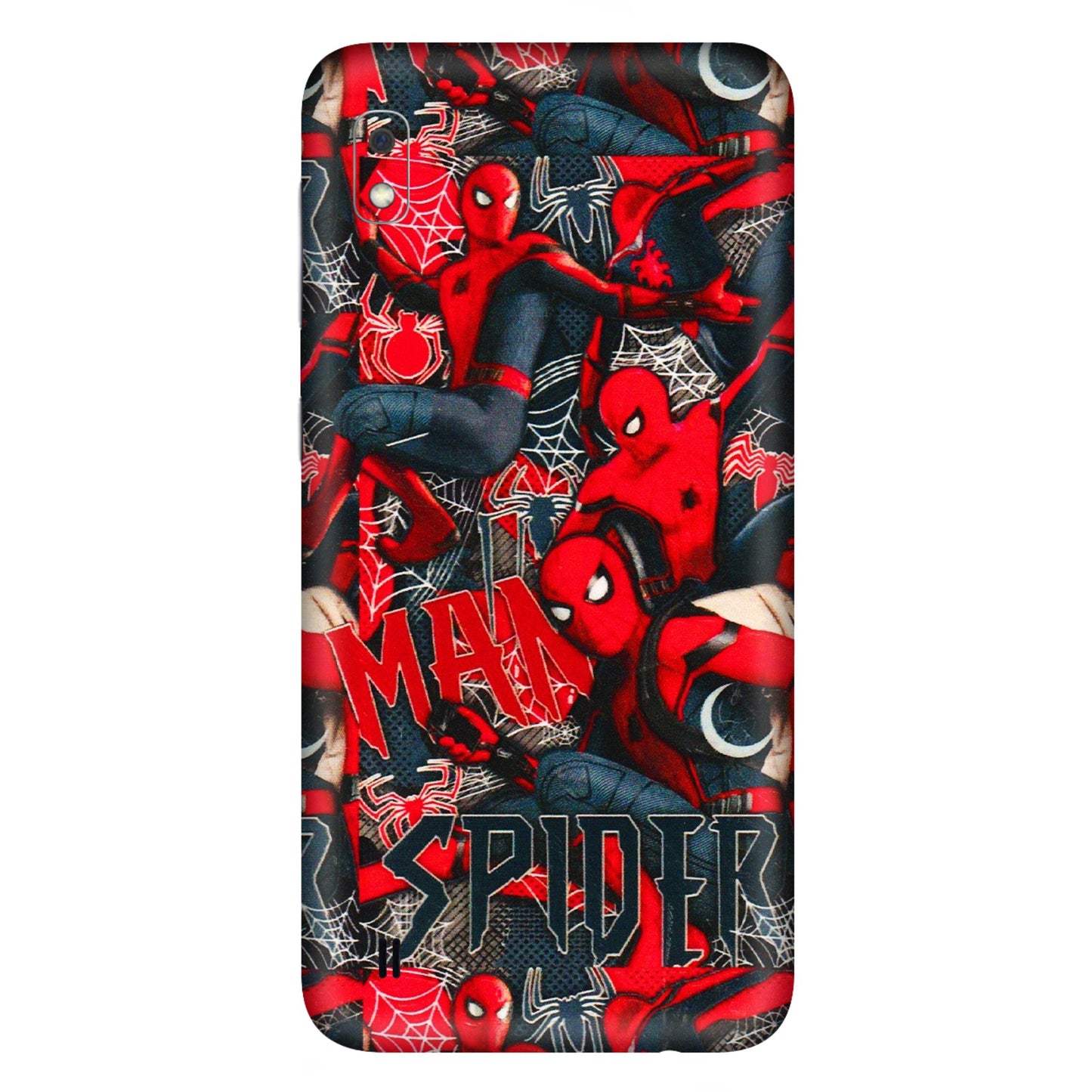 Samsung A/S Series Phone Skins (All Models) - SpiderMan Cool - 3D Embossed Finish (L-188) Samsung Galaxy A10