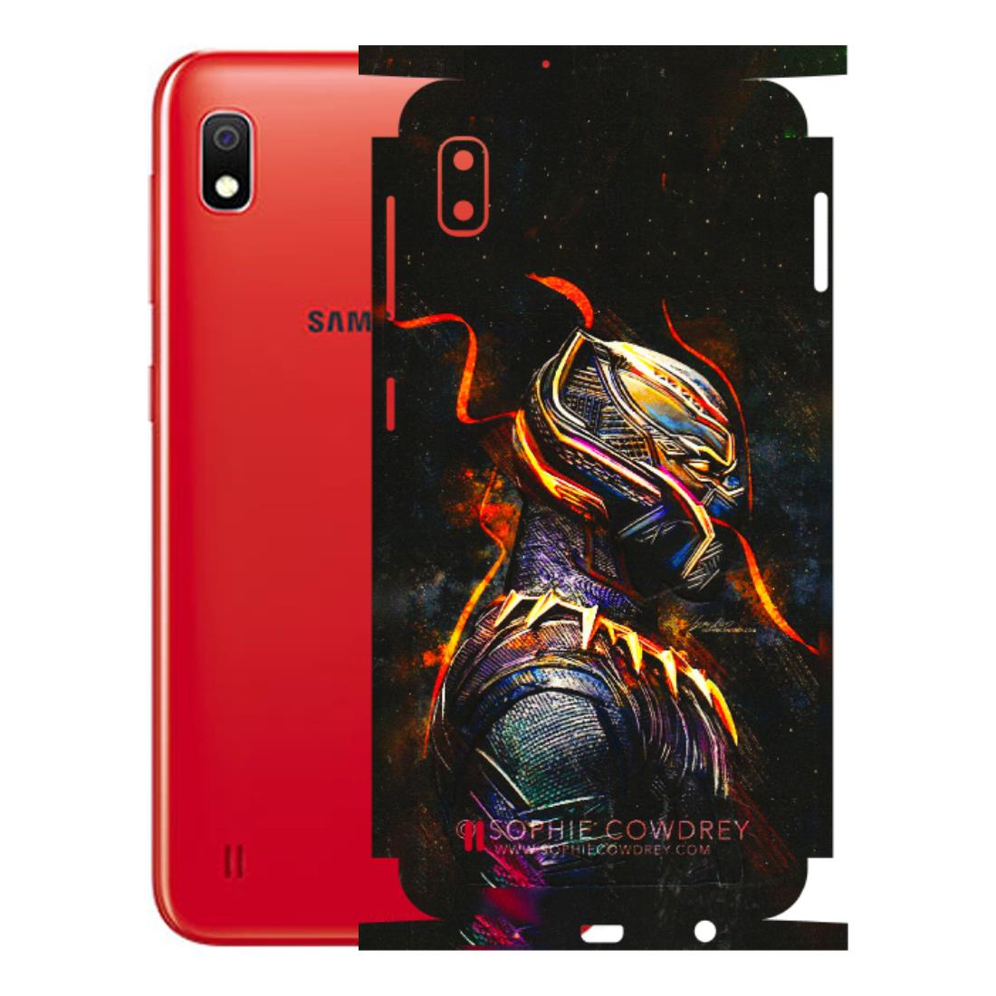 Samsung A/S Series Phone Skins (All Models) - Black Panther - 3D Embossed Finish (L-190) Samsung Galaxy A10