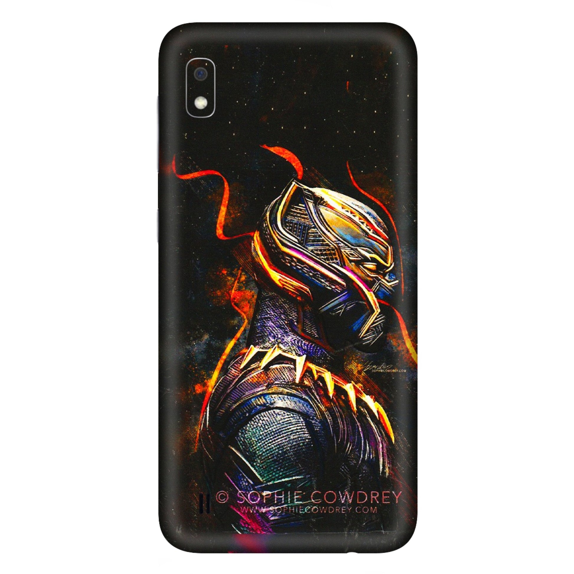 Samsung A/S Series Phone Skins (All Models) - Black Panther - 3D Embossed Finish (L-190) Samsung Galaxy A10