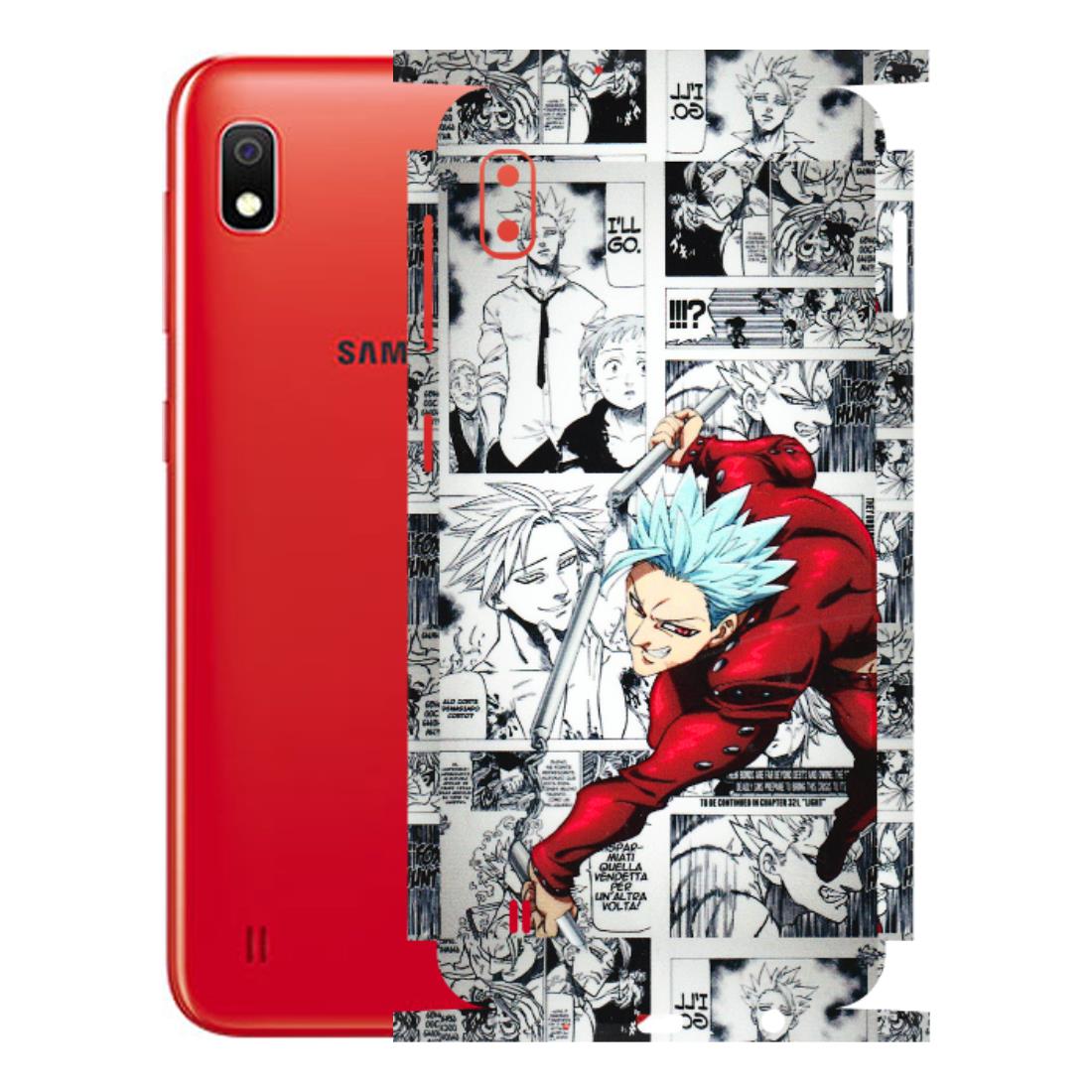 Samsung A/S Series Phone Skins (All Models) - Anime Comic - 3D Embossed Finish (L-192) Samsung Galaxy A10