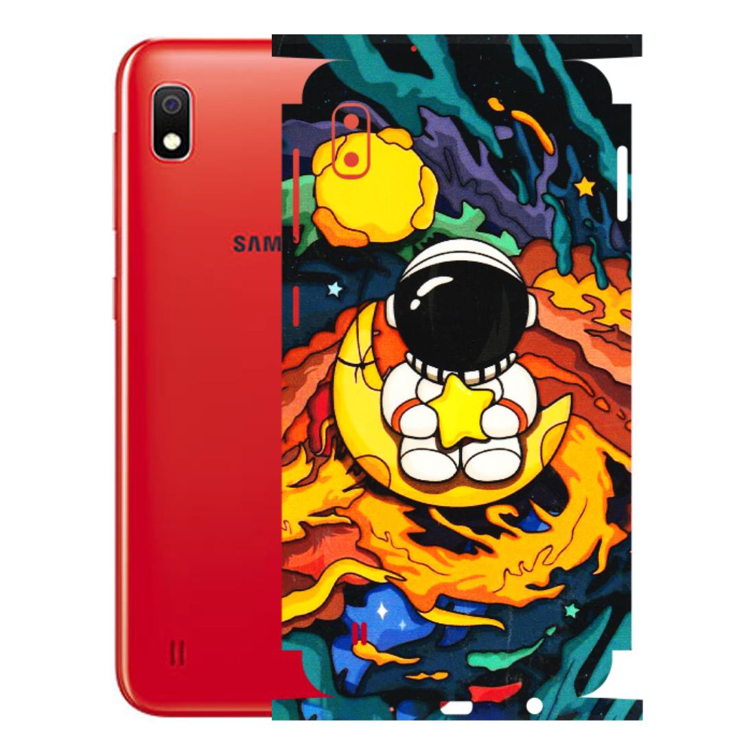 Samsung A/S Series Phone Skins (All Models) - Baby Astronaut - 3D Embossed Finish (L-197) Samsung Galaxy A10