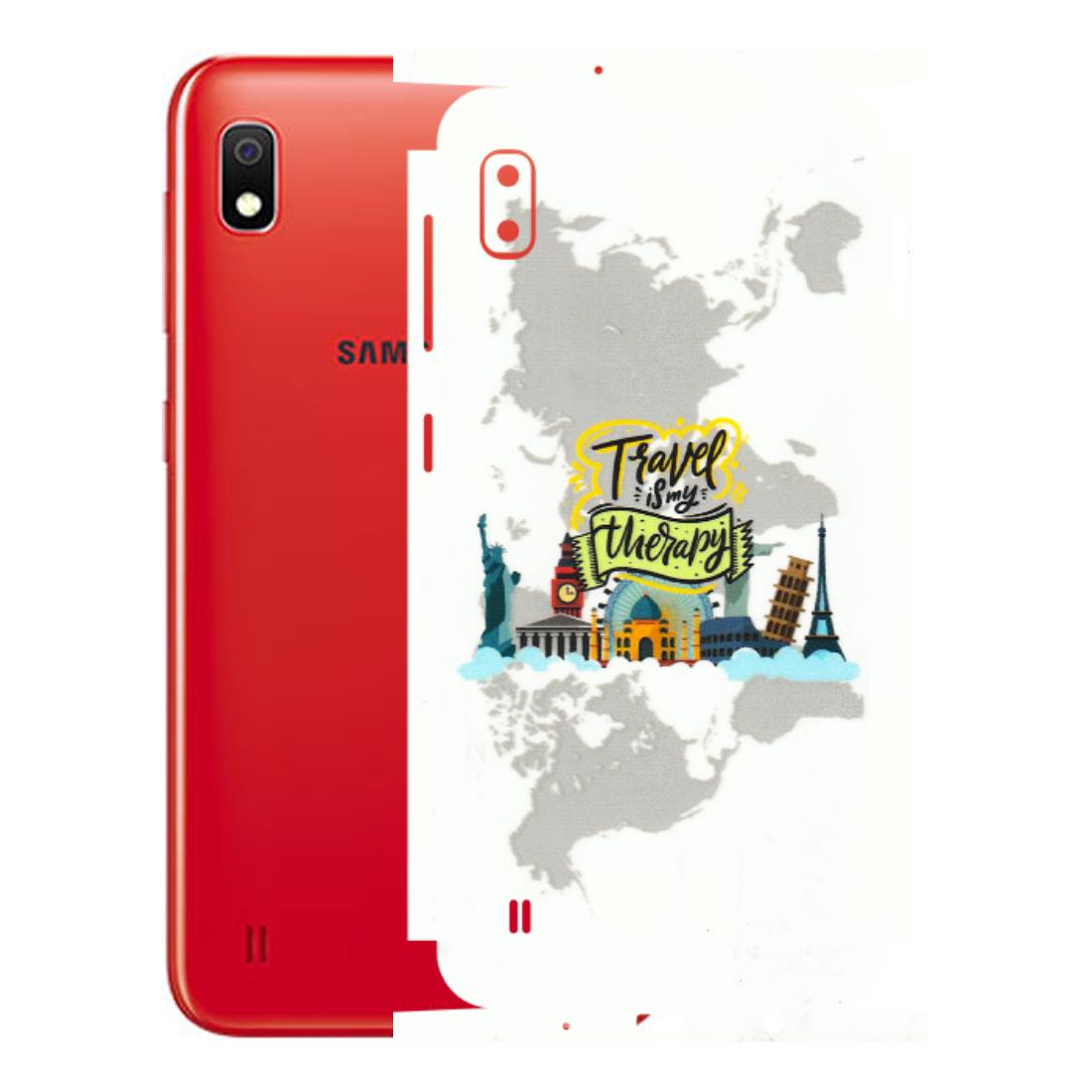 Samsung A/S Series Phone Skins (All Models) - Travel Therapy - 3D Embossed Finish (L-199) Samsung Galaxy A10