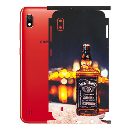 Samsung A/S Series Phone Skins (All Models) - JD Whiskey Bottle - 3D Embossed Finish (L-20) Samsung Galaxy A10