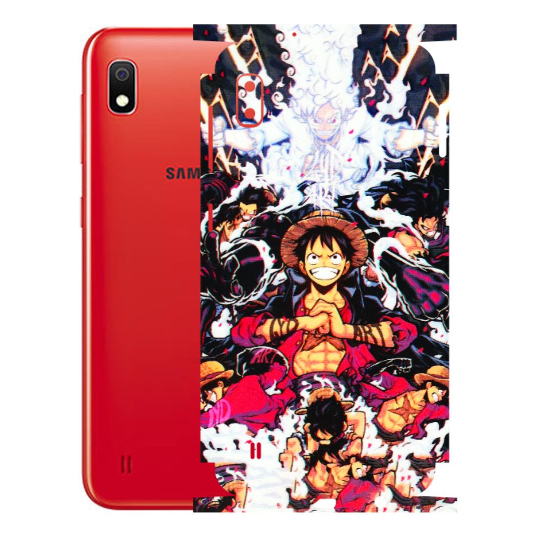 Samsung A/S Series Phone Skins (All Models) - Luffy Anime Character - 3D Embossed Finish (L-203) Samsung Galaxy A10