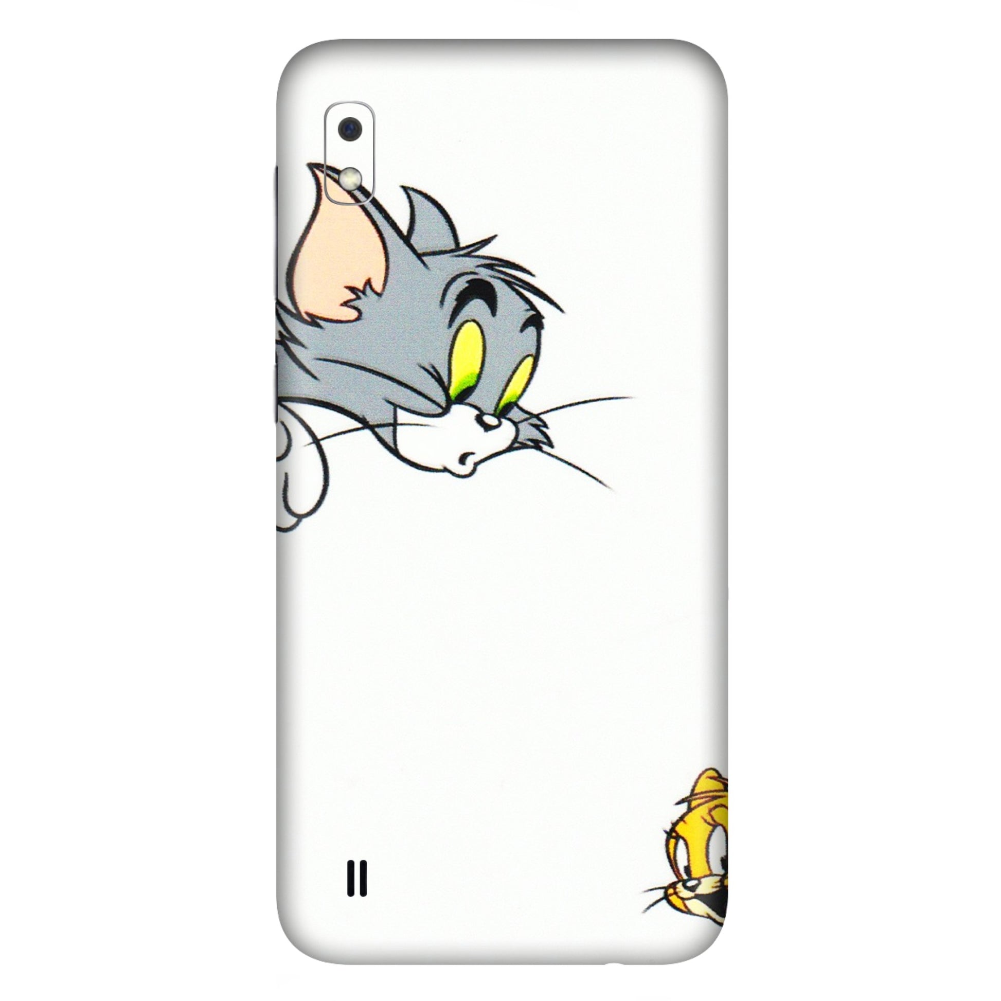 Samsung A/S Series Phone Skins (All Models) - Cute Tom And Jerry - 3D Embossed Finish (L-220) Samsung Galaxy A10