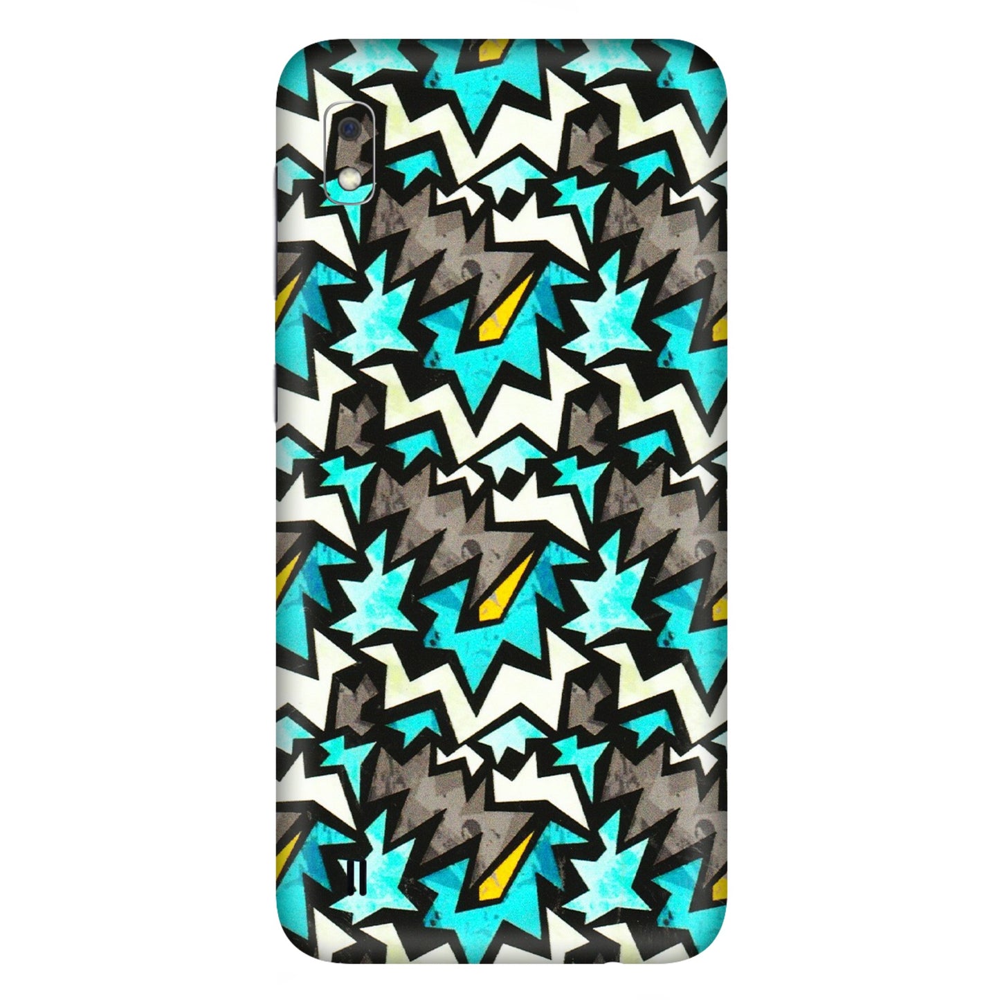Samsung A/S Series Phone Skins (All Models) - Funky Zig Zag - 3D Embossed Finish (L-223) Samsung Galaxy A10