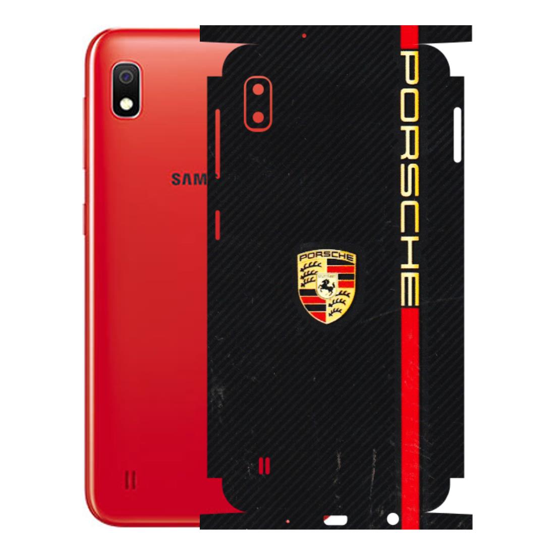 Samsung A/S Series Phone Skins (All Models) - Premium Porsche - 3D Embossed Finish (L-225) Samsung Galaxy A10