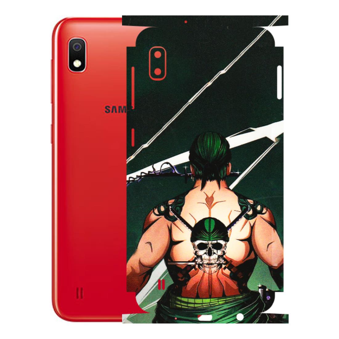 Samsung A/S Series Phone Skins (All Models) - Zoro Anime - 3D Embossed Finish (L-23) Samsung Galaxy A10