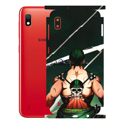 Samsung A/S Series Phone Skins (All Models) - Zoro Anime - 3D Embossed Finish (L-23) Samsung Galaxy A10