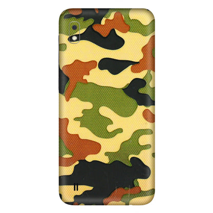 Samsung A/S Series Phone Skins (All Models) - Indian Military - 3D Embossed Finish (L-234) Samsung Galaxy A10