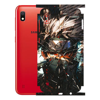Samsung A/S Series Phone Skins (All Models) - Kakashi Shattered Glass Effect - 3D Embossed Finish (L-237) Samsung Galaxy A10