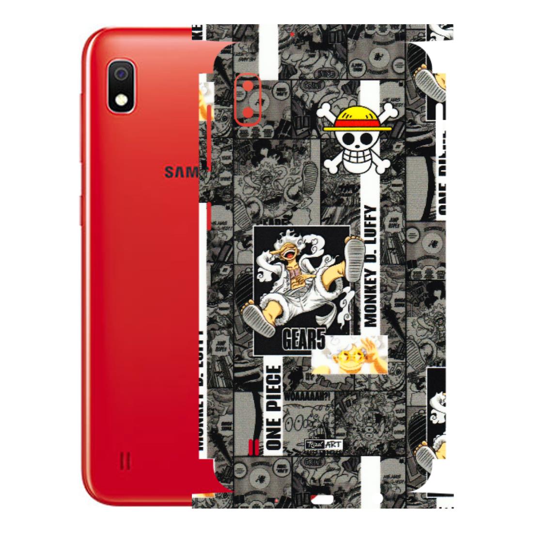 Samsung A/S Series Phone Skins (All Models) - Cuffy Anime MonkeyCamic - 3D Embossed Finish (L-242) Samsung Galaxy A10