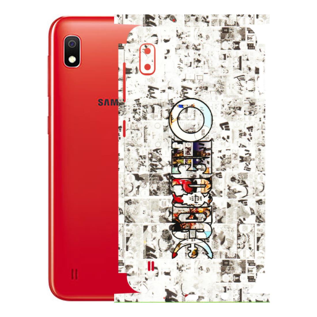 Samsung A/S Series Phone Skins (All Models) - One Piece Manga - 3D Embossed Finish (L-26) Samsung Galaxy A10