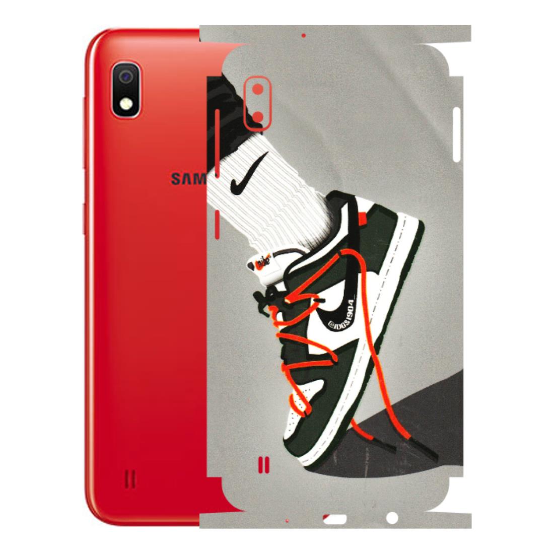 Samsung A/S Series Phone Skins (All Models) - New Grey Sneaker - 3D Embossed Finish (L-261) Samsung Galaxy A10