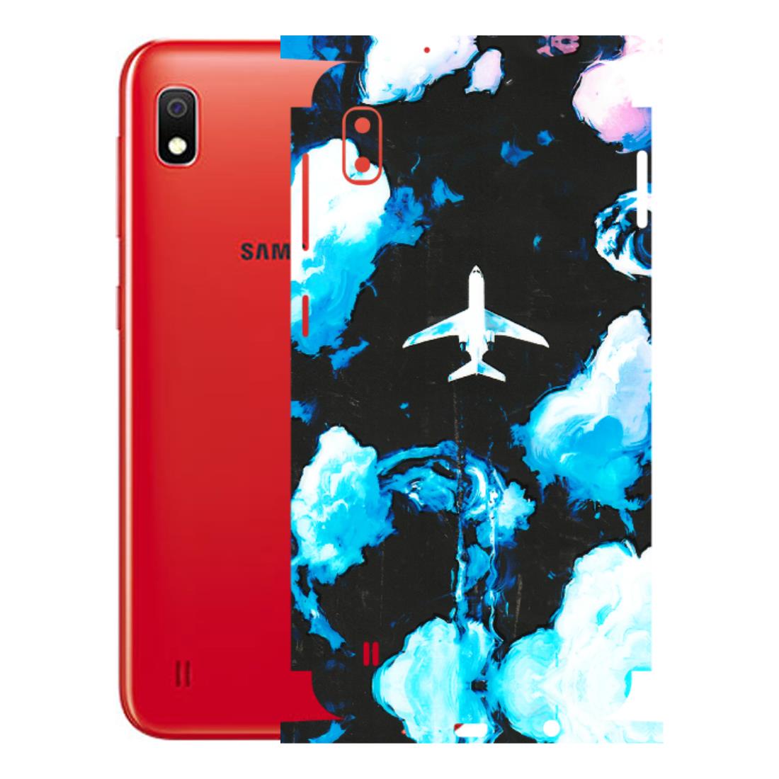 Samsung A/S Series Phone Skins (All Models) - Travel In Airline - 3D Embossed Finish (L-264) Samsung Galaxy A10