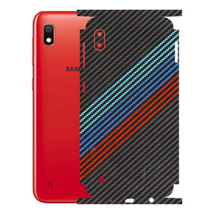 Samsung A/S Series Phone Skins (All Models) - Carbon BM - 3D Embossed Finish (L-302) Samsung Galaxy A10