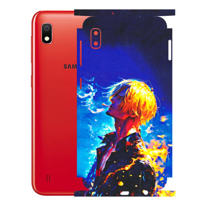 Samsung A/S Series Phone Skins (All Models) - Sanji Vinsmoke One Piece - 3D Embossed Finish (L-319) Samsung Galaxy A10