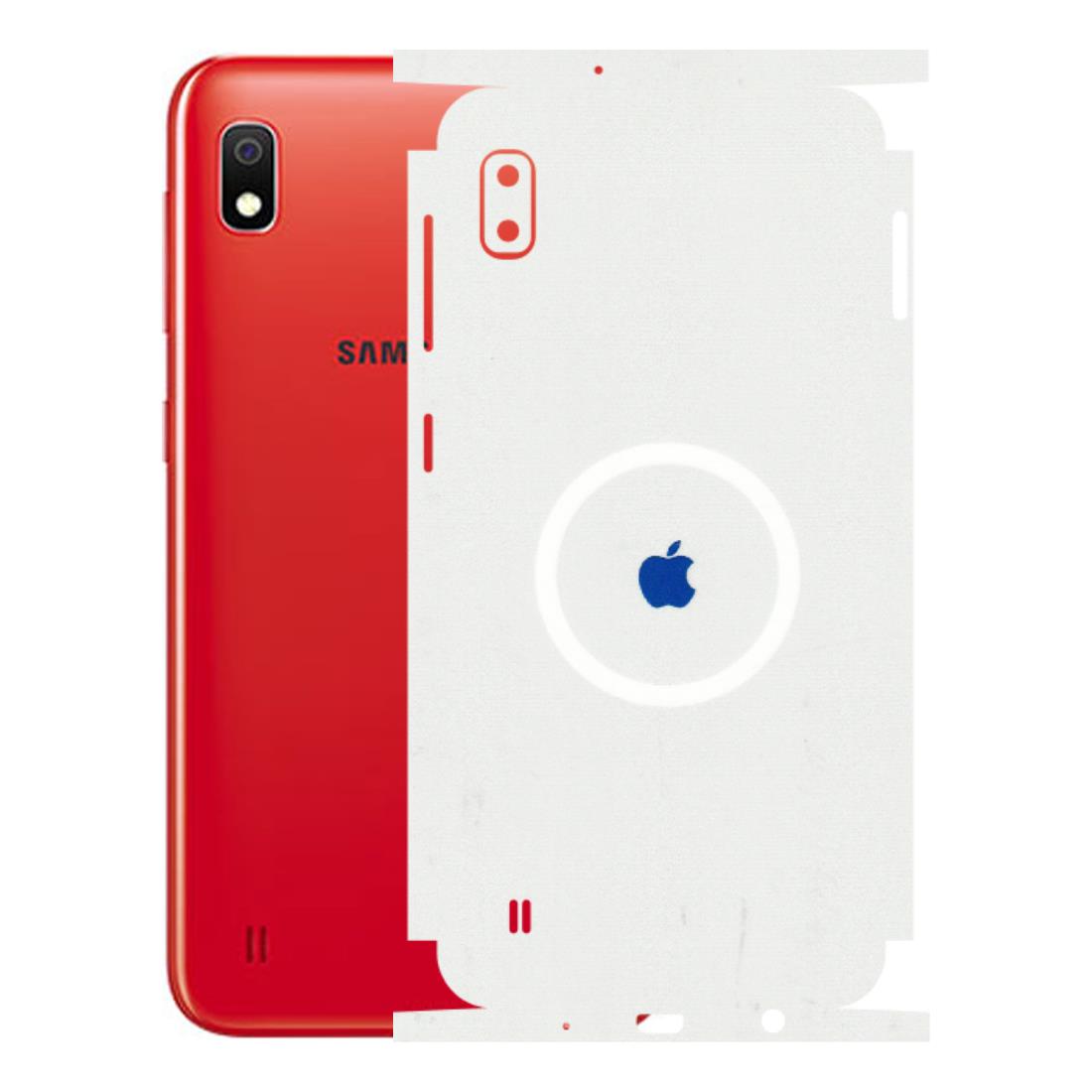Samsung A/S Series Phone Skins (All Models) - iPhone Magsafe Logo - 3D Embossed Finish (L-320) Samsung Galaxy A10