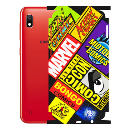 Samsung A/S Series Phone Skins (All Models) - Bongo Comic Con - 3D Embossed Finish (L-325) Samsung Galaxy A10