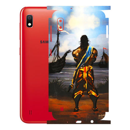 Samsung A/S Series Phone Skins (All Models) - Heavenly God Figure - 3D Embossed Finish (L-34) Samsung Galaxy A10
