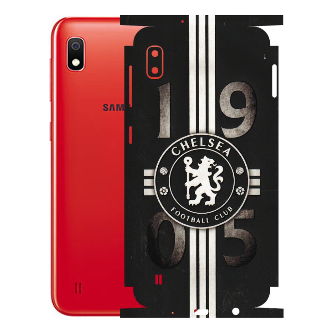 Samsung A/S Series Phone Skins (All Models) - Chelsea Fan Club - 3D Embossed Finish (L-36) Samsung Galaxy A10