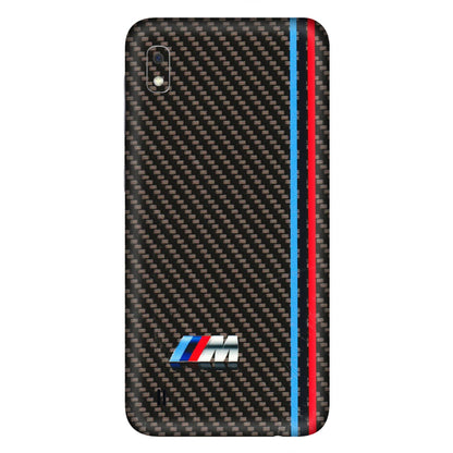 Samsung A/S Series Phone Skins (All Models) - BM Carbon Fiber Feels - 3D Embossed Finish (L-38) Samsung Galaxy A10
