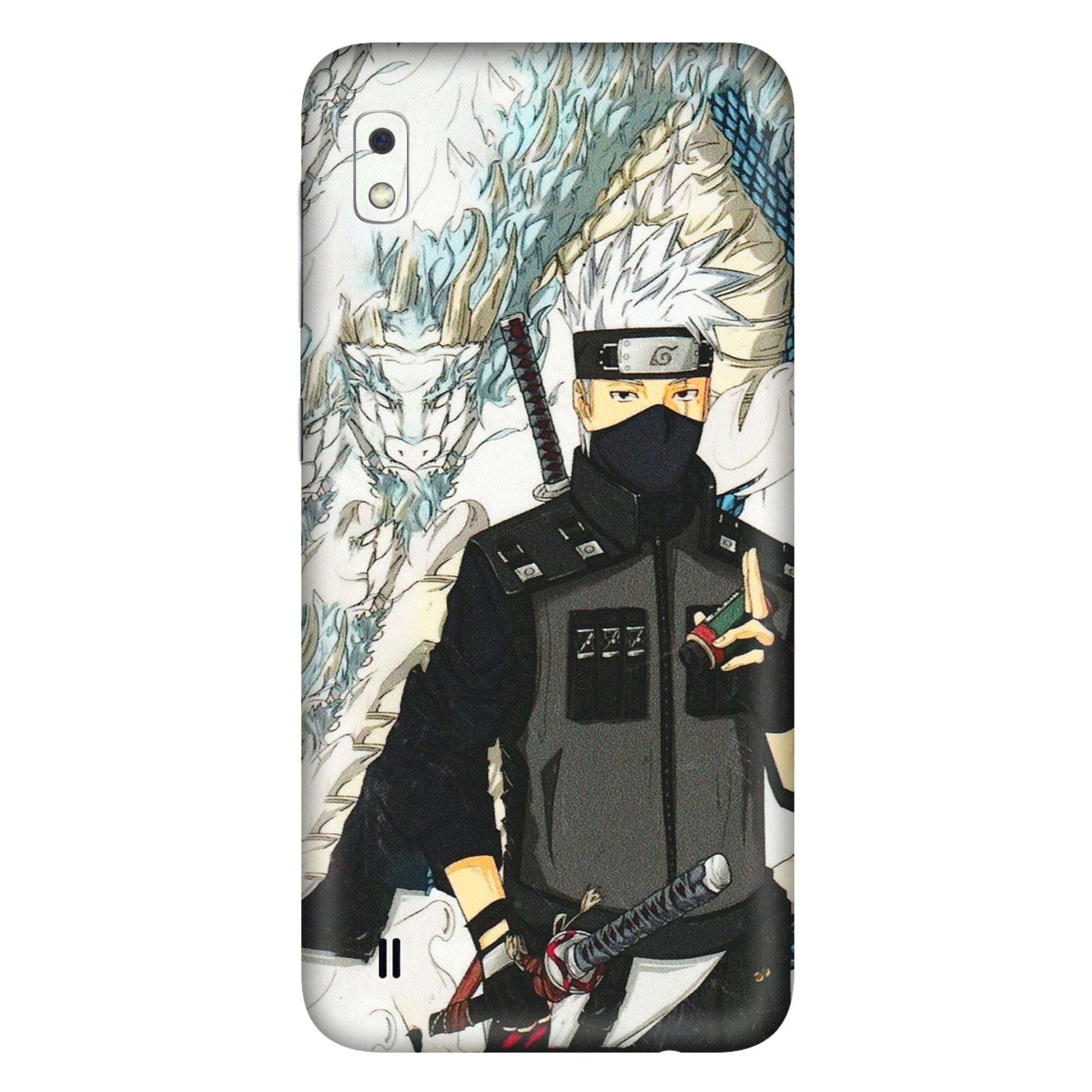 Samsung A/S Series Phone Skins (All Models) - Kakashi Hatake Naruto Anime - 3D Embossed Finish (L-46) Samsung Galaxy A10