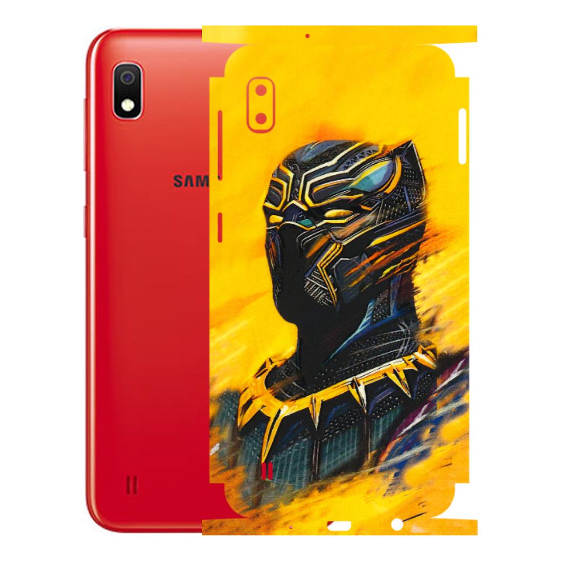 Samsung A/S Series Phone Skins (All Models) - Yellow Panther - 3D Embossed Finish (L-54) Samsung Galaxy A10
