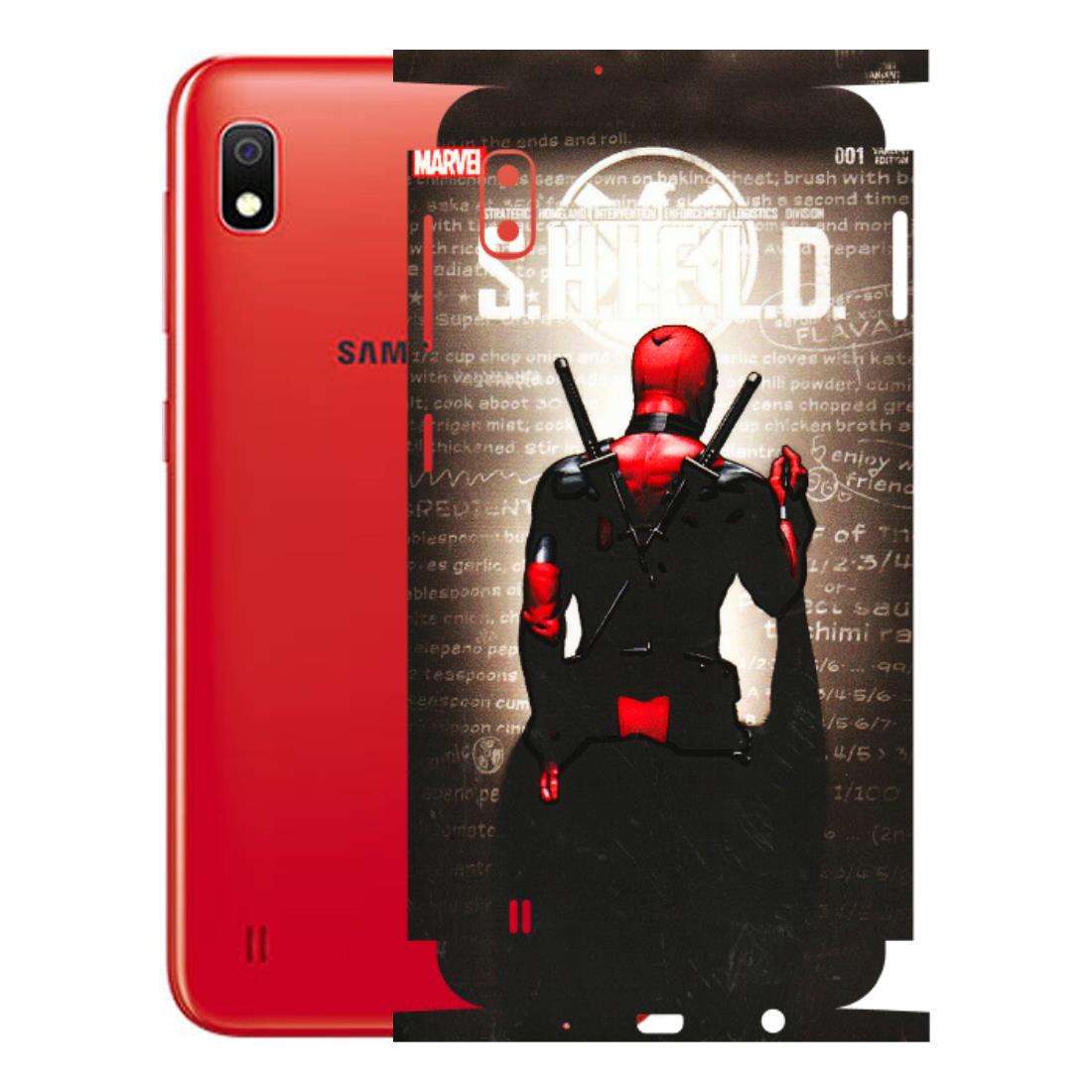 Samsung A/S Series Phone Skins (All Models) - Deadpool - 3D Embossed Finish (L-56) Samsung Galaxy A10