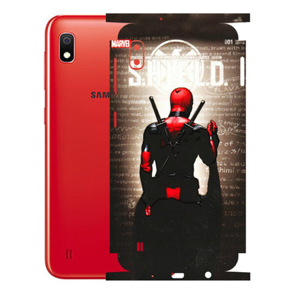 Samsung A/S Series Phone Skins (All Models) - Deadpool - 3D Embossed Finish (L-56) Samsung Galaxy A10