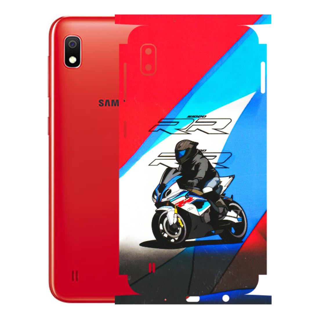 Samsung A/S Series Phone Skins (All Models) - Bikers Love - 3D Embossed Finish (L-58) Samsung Galaxy A10