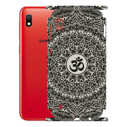 Samsung A/S Series Phone Skins (All Models) - Aum Elegant Mandala - 3D Embossed Finish (L-62) Samsung Galaxy A10