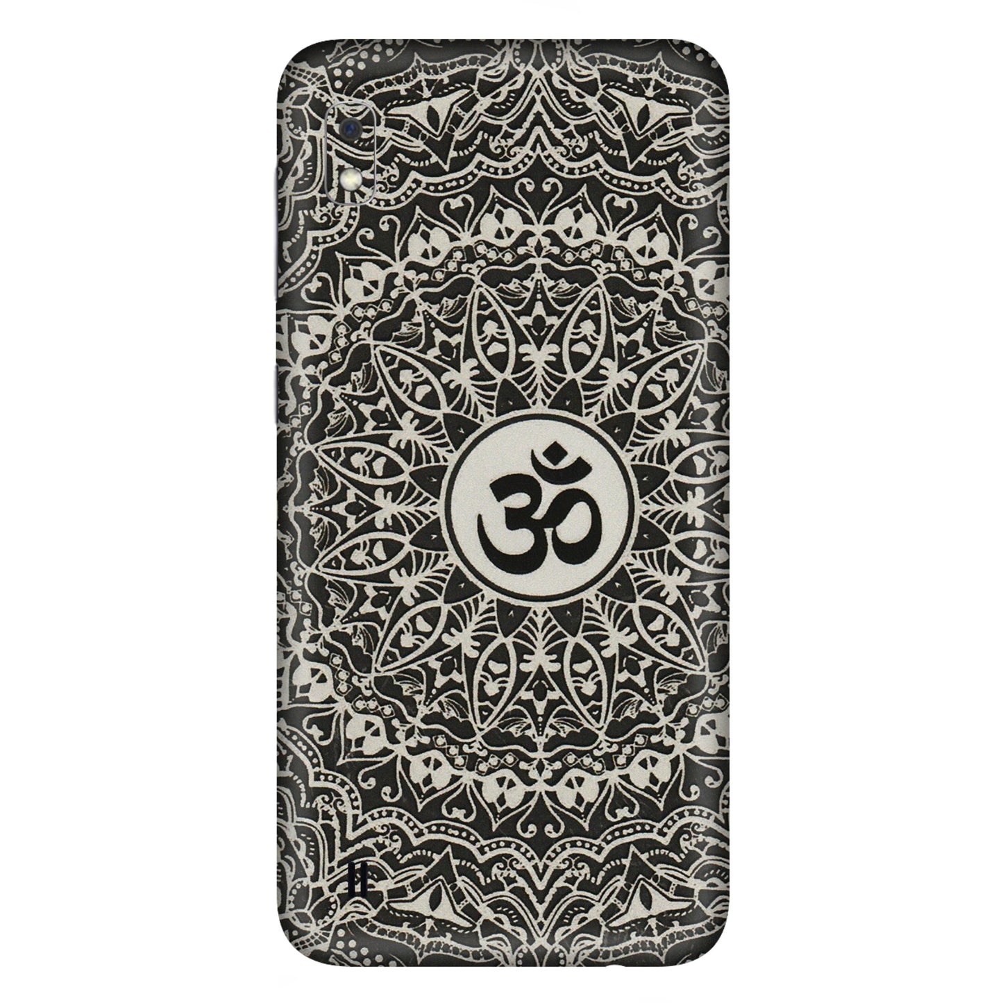 Samsung A/S Series Phone Skins (All Models) - Aum Elegant Mandala - 3D Embossed Finish (L-62) Samsung Galaxy A10