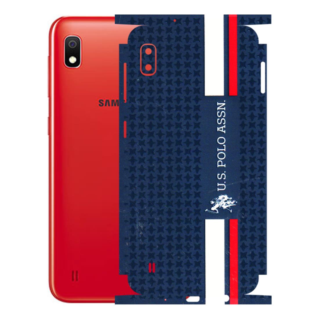 Samsung A/S Series Phone Skins (All Models) - US POLO Designer Brand - 3D Embossed Finish (L-65) Samsung Galaxy A10