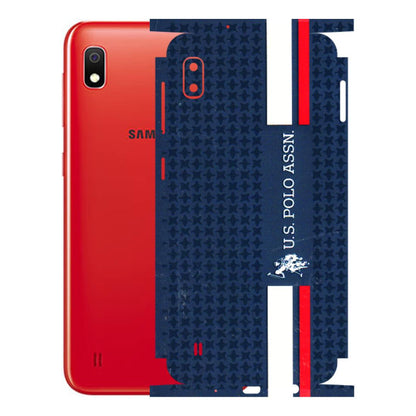 Samsung A/S Series Phone Skins (All Models) - US POLO Designer Brand - 3D Embossed Finish (L-65) Samsung Galaxy A10