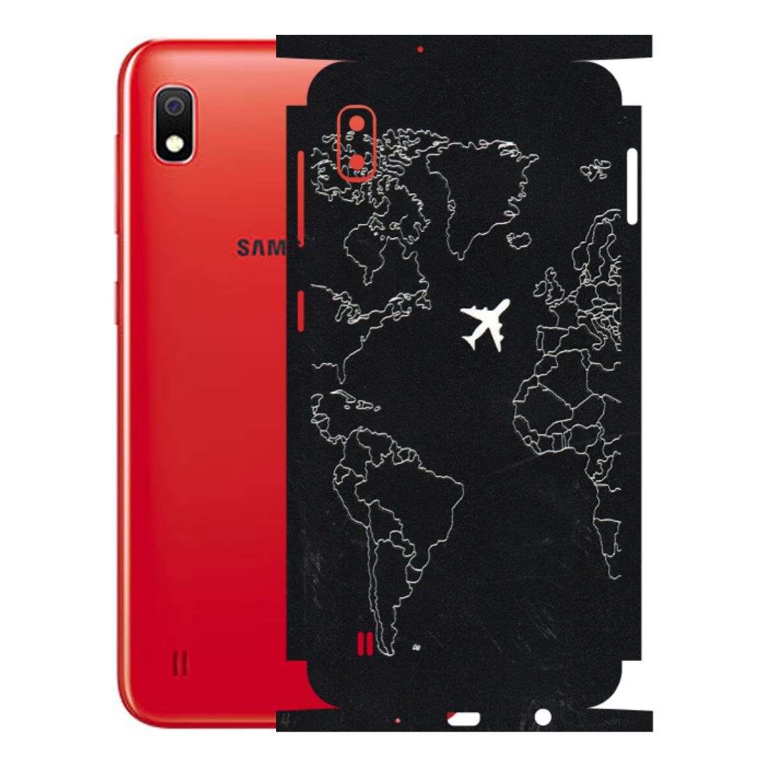 Samsung A/S Series Phone Skins (All Models) - Never Ending Travel - 3D Embossed Finish (L-79) Samsung Galaxy A10