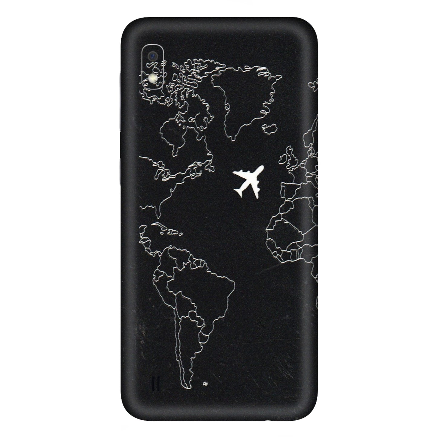 Samsung A/S Series Phone Skins (All Models) - Never Ending Travel - 3D Embossed Finish (L-79) Samsung Galaxy A10