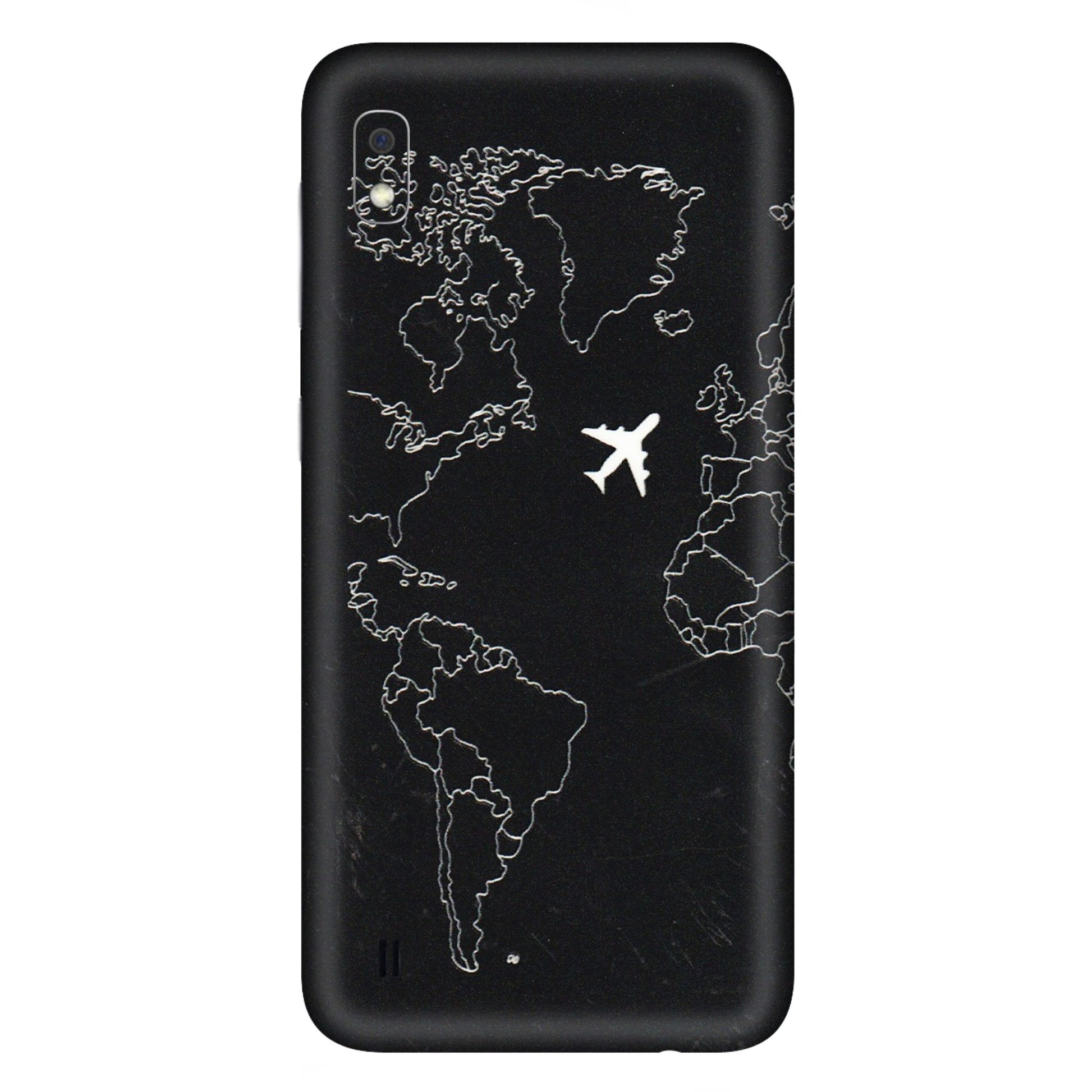 Samsung A/S Series Phone Skins (All Models) - Never Ending Travel - 3D Embossed Finish (L-79) Samsung Galaxy A10