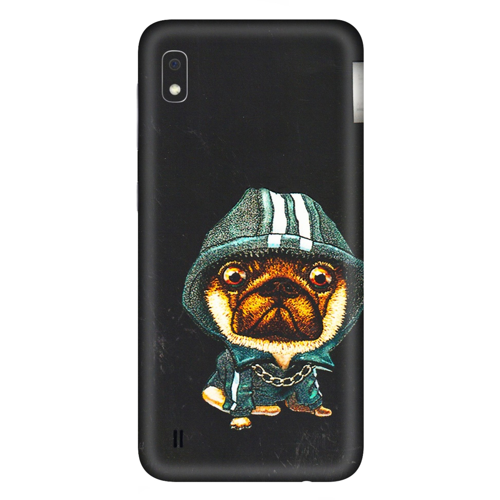 Samsung A/S Series Phone Skins (All Models) - Puppy N Hoodie - 3D Embossed Finish (L-90) Samsung Galaxy A10