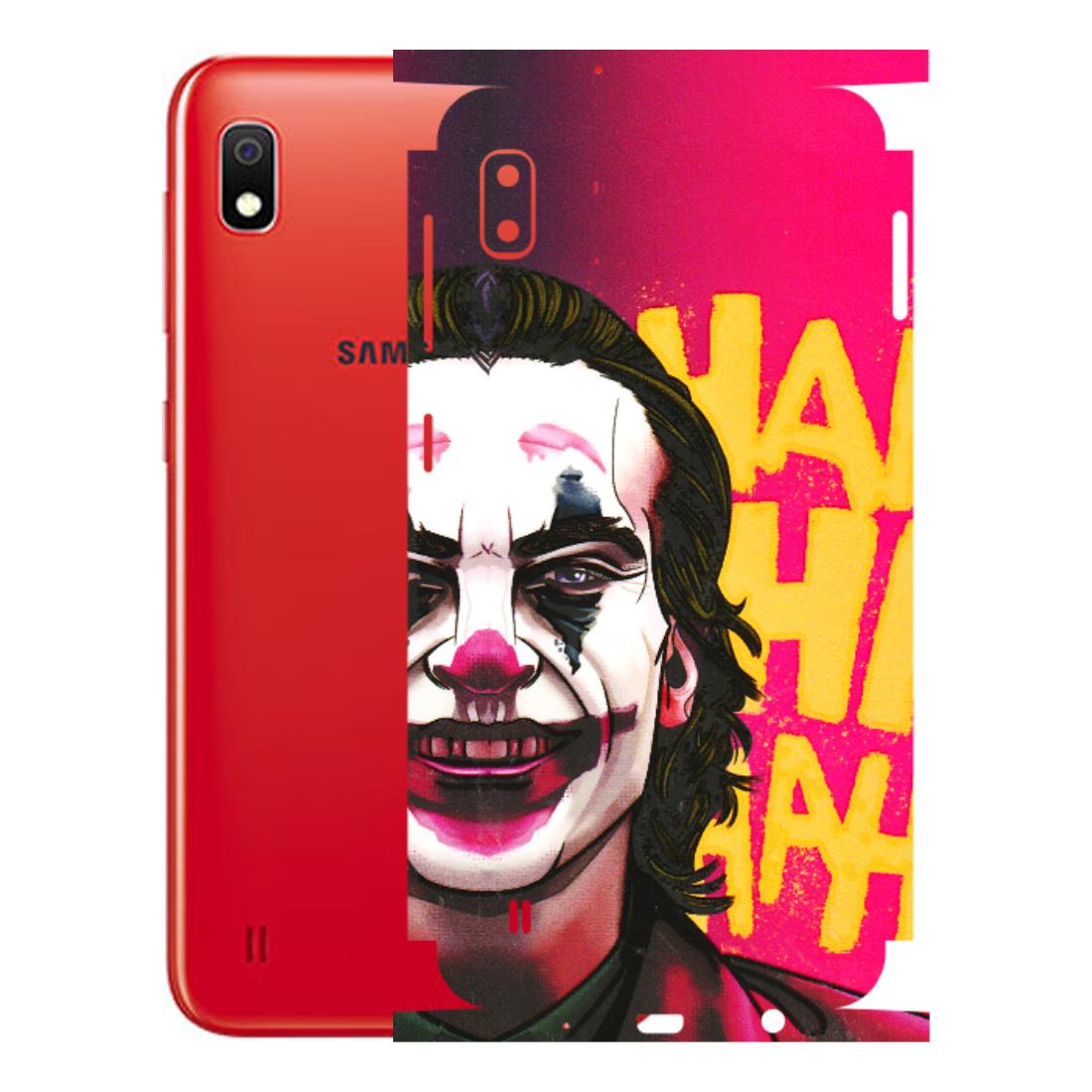 Samsung A/S Series Phone Skins (All Models) - Joker Evil Laugh - 3D Embossed Finish (L-97) Samsung Galaxy A10