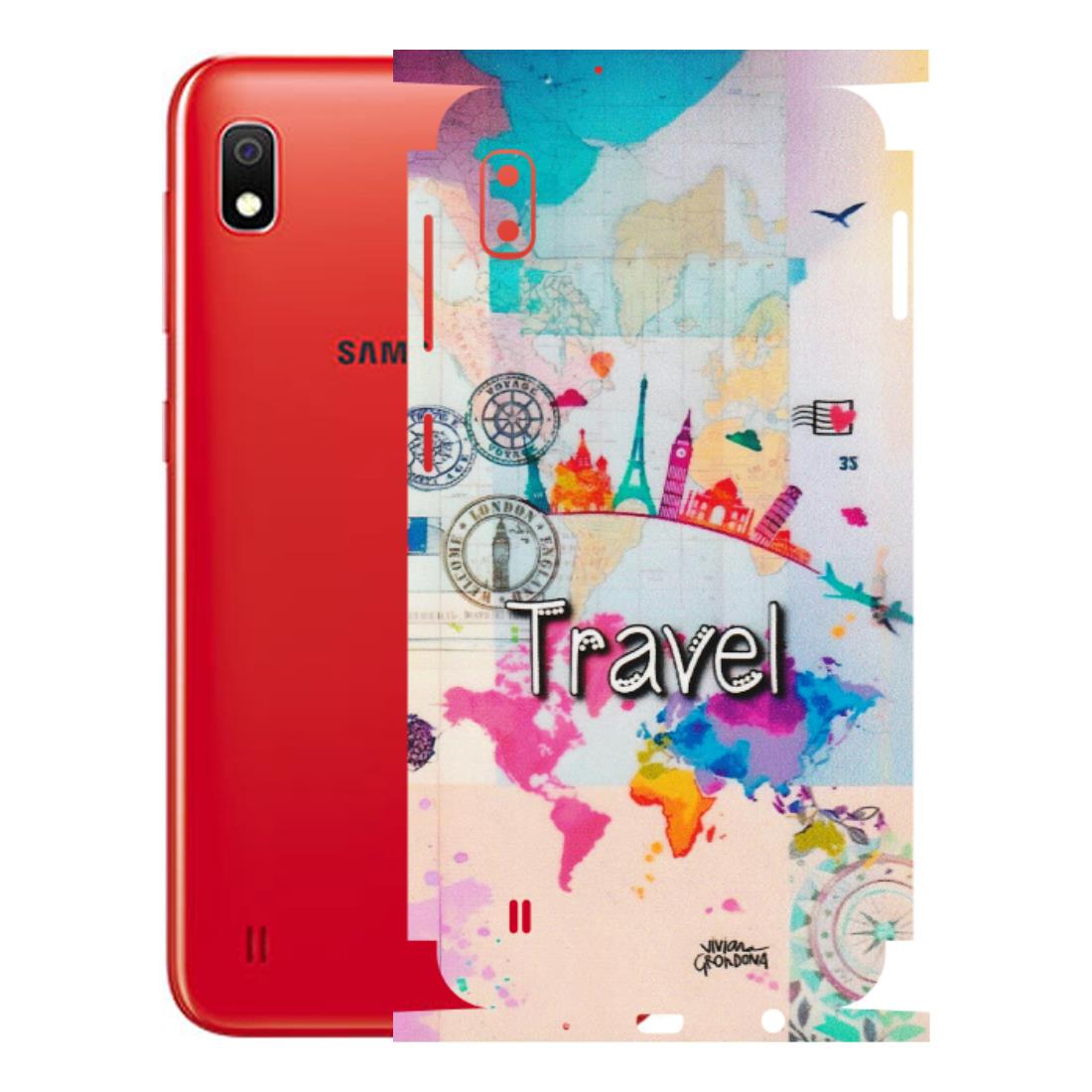 Samsung A/S Series Phone Skins (All Models) - Travel The Wonders - Matte Finish (M-108) Samsung Galaxy A10