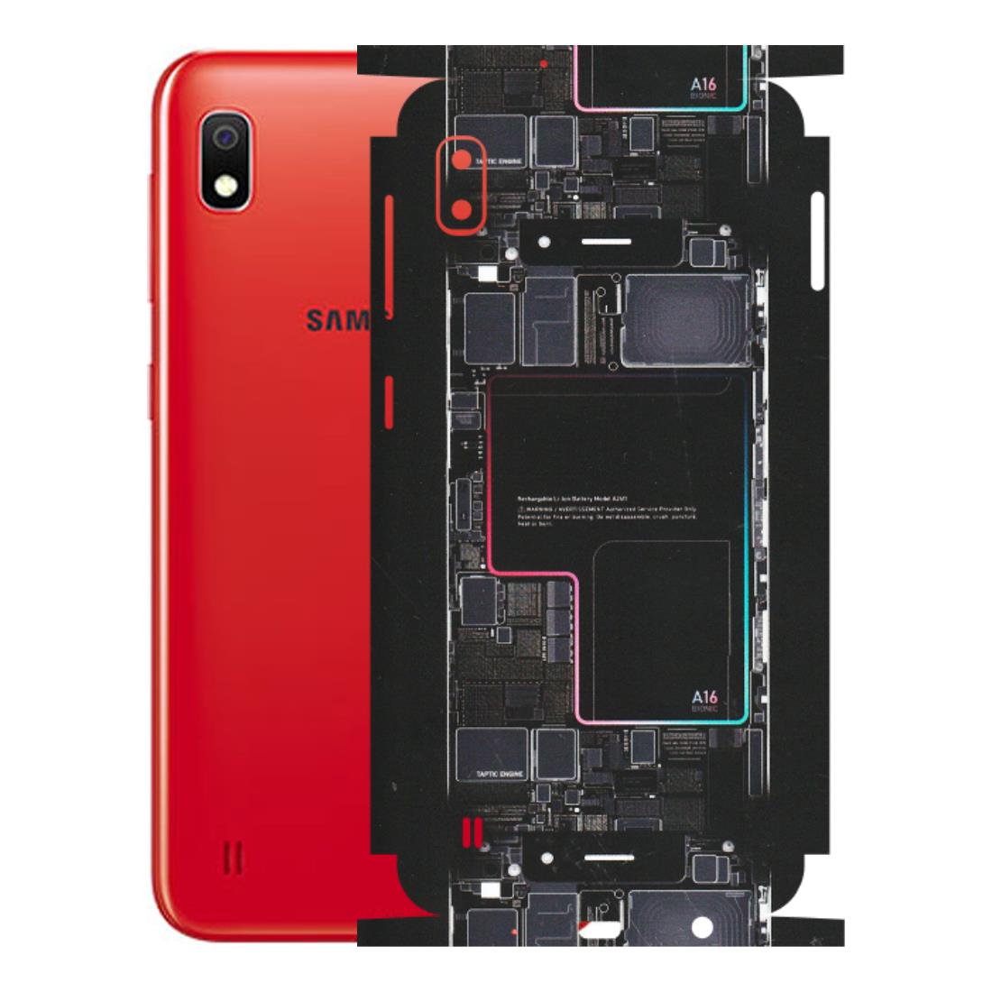Samsung A/S Series Phone Skins (All Models) - Motherboard Circuit Layout - Matte Finish (M-117) Samsung Galaxy A10