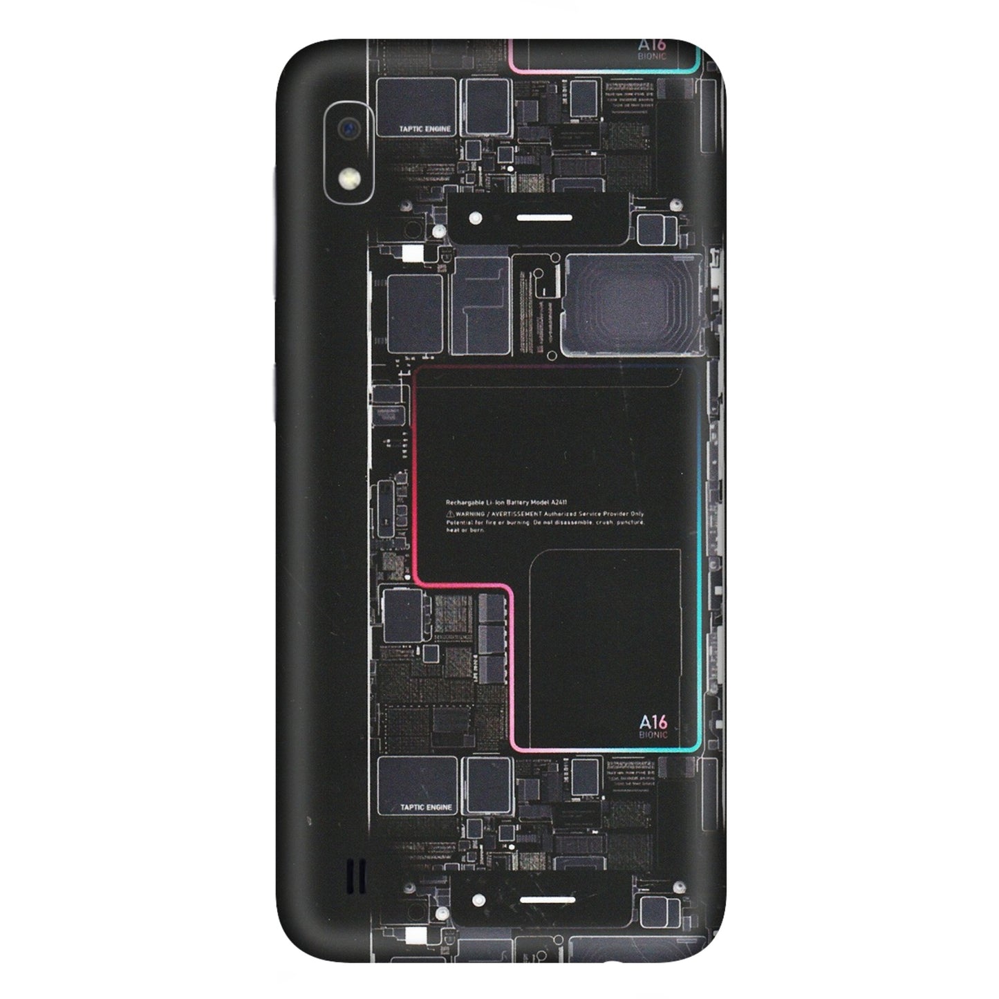 Samsung A/S Series Phone Skins (All Models) - Motherboard Circuit Layout - Matte Finish (M-117) Samsung Galaxy A10