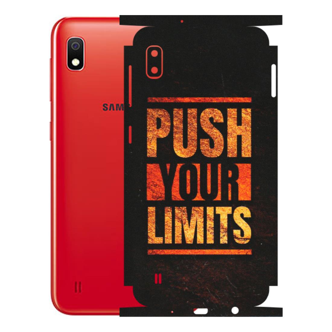 Samsung A/S Series Phone Skins (All Models) - Push Your Limits - Matte Finish (M-118) Samsung Galaxy A10