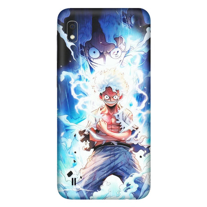 Samsung A/S Series Phone Skins (All Models) - Blue Thunder Luffy Anime - Matte Finish (M-132) Samsung Galaxy A10