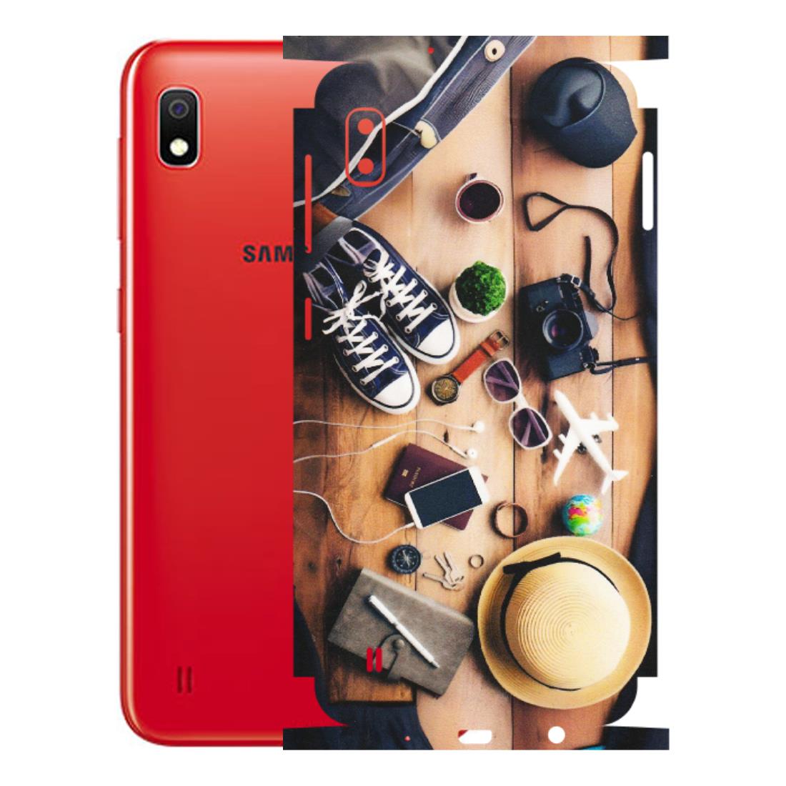 Samsung A/S Series Phone Skins (All Models) - Travel Wanderlust - Matte Finish (M-133) Samsung Galaxy A10
