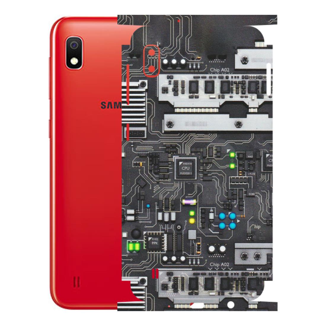 Samsung A/S Series Phone Skins (All Models) - Motherboard Internals - Matte Finish (M-135) Samsung Galaxy A10