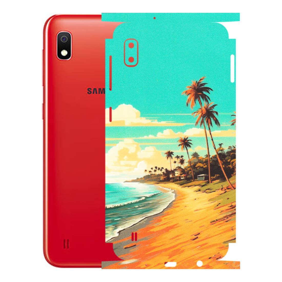 Samsung A/S Series Phone Skins (All Models) - Miami Beach - Matte Finish (M-136) Samsung Galaxy A10
