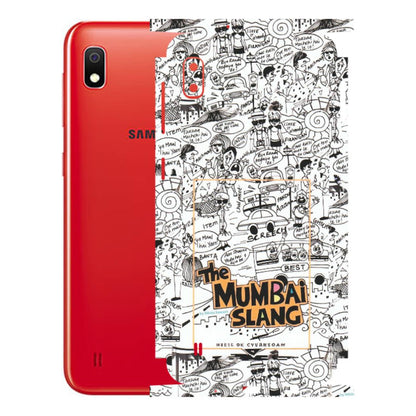 Samsung A/S Series Phone Skins (All Models) - The Mumbai Slang - Matte Finish (M-142) Samsung Galaxy A10